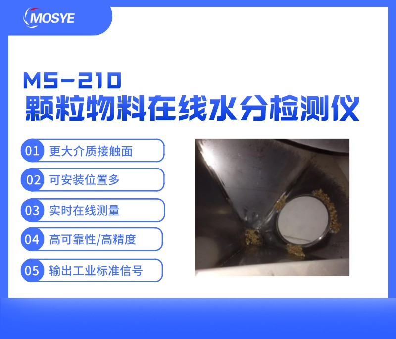 顆粒物料在線水分測量儀MS-210